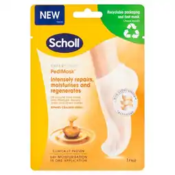 Tesco Scholl ExpertCare Foot Mask with Manuka Honey 1 Pair offer