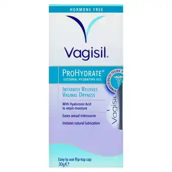 Tesco Vagisil ProHydrate External Hydrating Gel 30g offer