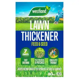 Tesco Westland Lawn Thickener 80m2 Box 2.56kg offer