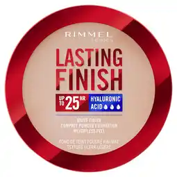 Tesco Rimmel Lasting Finish Compact Foundation 004 Rose Ivory 7g offer