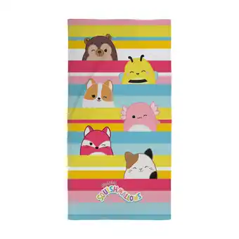 Tesco SQUISHMALLOWS TOWEL offer