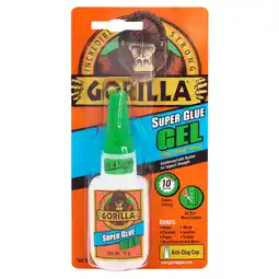 Tesco Gorilla Superglue Gel 15G offer