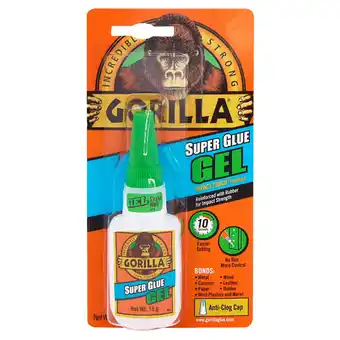 Tesco Gorilla Superglue Gel 15G offer