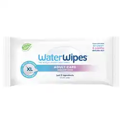 Tesco WaterWipes Adult Care Sensitive Wipes 30 wipes offer