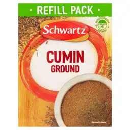 Tesco Schwartz Ground Cumin Refill Pack 30g offer