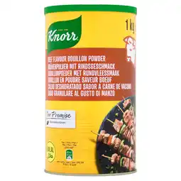 Tesco Knorr Bouillon Powder Beef Flavour 1kg offer