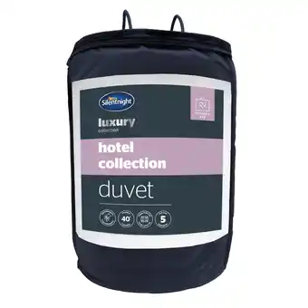 Tesco Silentnight Hotel Collection 10.5Tog Duvet Single offer