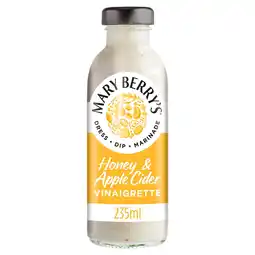 Tesco Mary Berry's Honey & Apple Cider Vinaigrette Dressing 235ml offer