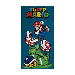 Tesco SUPER MARIO TOWEL offer