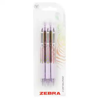 Tesco Zebra Mermaid Scale 3 Pack offer