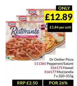 Musgrave MarketPlace Dr Oetker Pizza offer