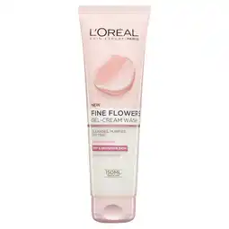 Tesco L'Oreal Paris Flowers Cleansing Wash 150Ml offer