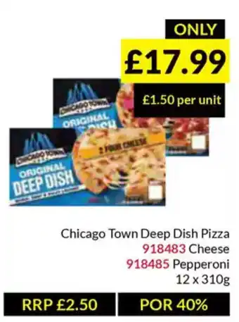 Musgrave MarketPlace Chicago Town Deep Dish Pizza offer