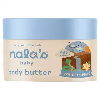 Tesco Nala's Baby Body Butter Vanilla Cloud 200ml offer