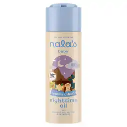 Tesco Nala's Baby Nighttime Oil Vanilla Cloud 200ml offer