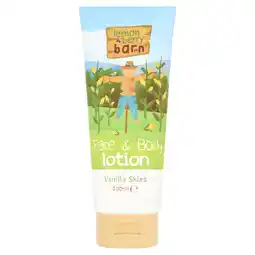 Tesco Lemon Berry Barn Face & Body Lotion Vanilla Skies 200ml offer