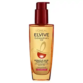 Tesco L'Oreal Elvive Extraordinary Oil Coloured Hair 100ml offer