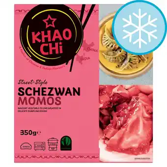 Tesco Khao Chi Schezwan Momos 350g offer