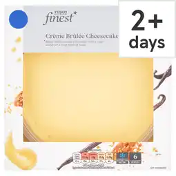 Tesco Tesco Finest Crème Brulee Cheesecake 450g offer