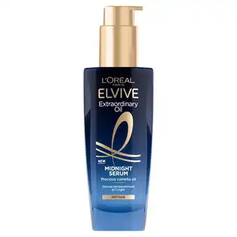 Tesco L'Oreal Paris Elvive Extraordinary Oil Midnight Serum 100ml offer