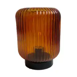 Tesco Bayswood Clear Glass Table Lamp offer