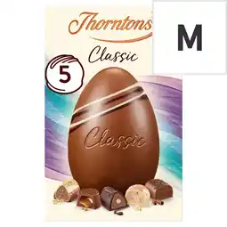 Tesco Thorntons Classic Milk Chocolate Egg 150G offer