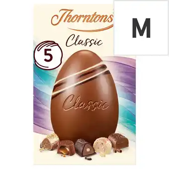 Tesco Thorntons Classic Milk Chocolate Egg 150G offer