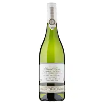 Tesco Springfield Estate Special Cuvee Sauvignon Blanc 750ml offer