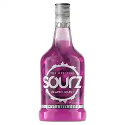 Tesco Sourz Blackcurrant 70cl offer