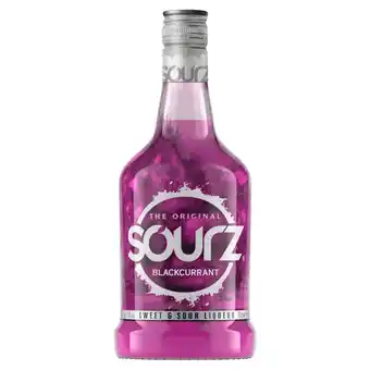 Tesco Sourz Blackcurrant 70cl offer