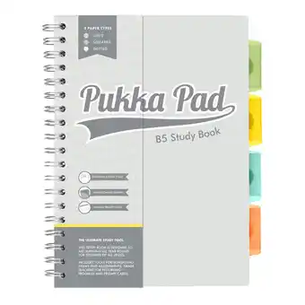 Tesco Pukka B5 Study Book offer