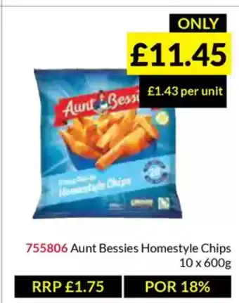 Musgrave MarketPlace Aunt Bessies Homestyle Chips offer