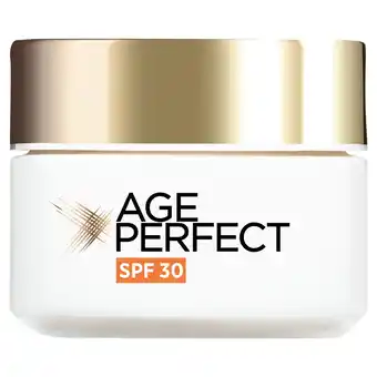 Tesco L'Oreal Age Perfect Day Cream SPF 30 50ml offer