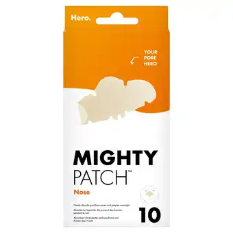 Tesco Hero Mighty Patch Nose 10 pack offer