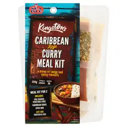 Tesco Kingston's Caribbean Curry Meal Kit 355g offer