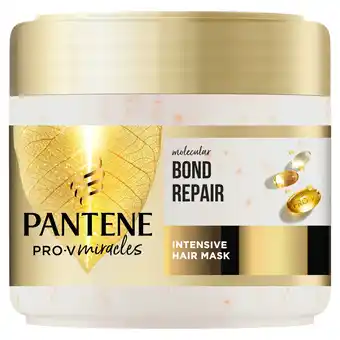 Tesco Pantene Miracles Bond Repair Intensive Hair Mask 300ml offer