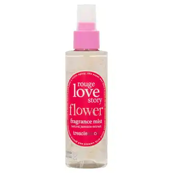 Tesco Treaclemoon Rouge Love Flower Story Fragrance Mist 150ml offer