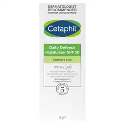 Tesco Cetaphil Daily Defence Moisturiser Spf 50+ 50G offer