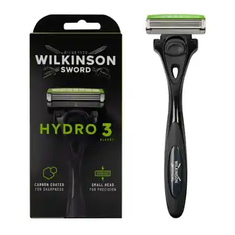 Tesco Wilkinson Sword Hydro 3 Hydrating Gel Men's Razor offer