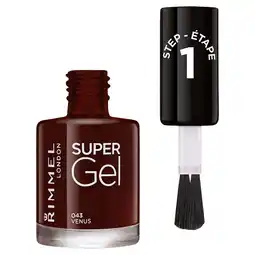 Tesco Rimmel Super Gel Nail Polish Venus 12Ml offer