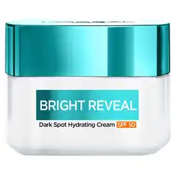 Tesco L'Oreal Paris Bright Reveal Dark Spot Hydrating Cream SPF50 50ML offer