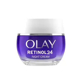 Tesco Olay Retinol 24 Refillable Night Moisturiser 50ml offer