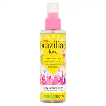 Tesco Treaclemoon Brazilian Love Fragrance Mist 150ml offer