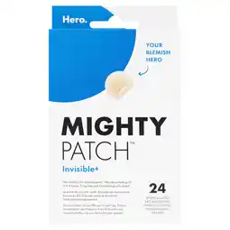 Tesco Hero Mighty Patch Invisible+ 24 pack offer