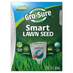 Tesco Gro Sure Smart Lawn Seed 25 Sqm offer