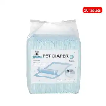 Tesco Living and Home 20 Pcs Disposable Dog Diaper Pads, 60cm W*90cm D offer