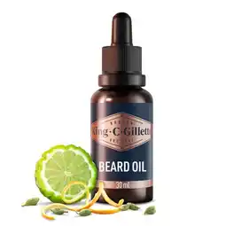 Tesco King C Gillette Beard Oil 30Ml offer