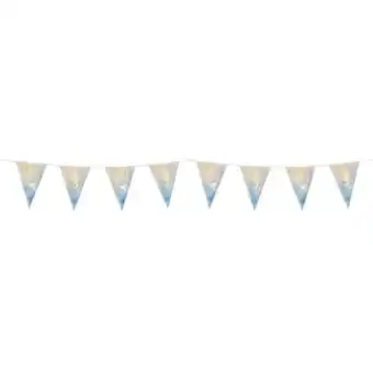 Tesco Mermaid Holographic Foil Pennant Bunting 4m offer