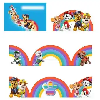 Tesco Paw Patrol Party Invitations with Envelopes - Pack of 8 offer