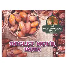 Tesco Al MUNAWWARAH TUNIASIAN DATES 2KG offer